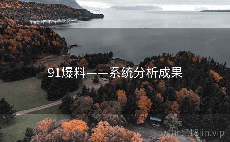 91爆料——系统分析成果  第2张 91爆料——系统分析成果  第2张