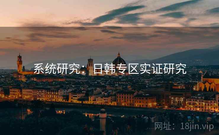 系统研究:日韩专区实证研究