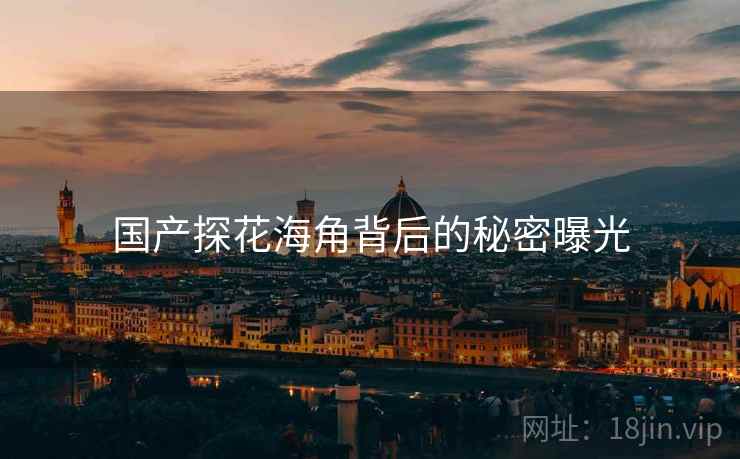 国产探花海角背后的秘密曝光