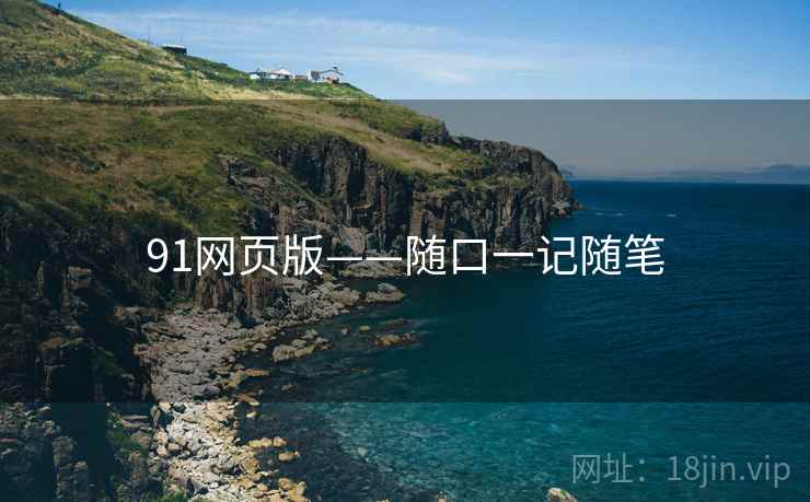 91网页版——随口一记随笔