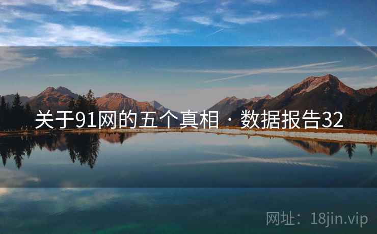 关于91网的五个真相 · 数据报告32