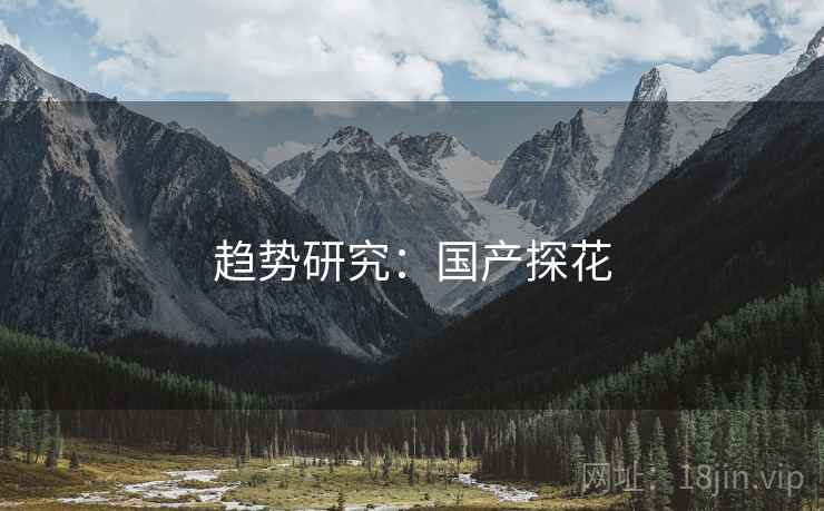 趋势研究:国产探花