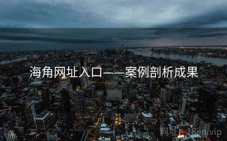 海角网址入口——案例剖析成果